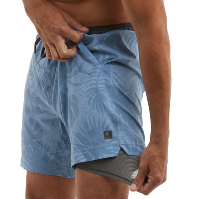 Leiday Elastic Lined 17" Boardshort - Island Time