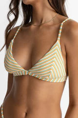 Sunbather Stripe Bralette Top