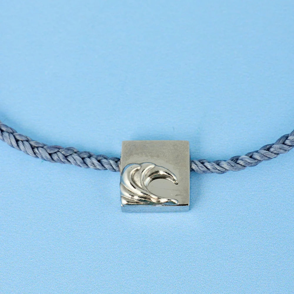 Surfrider Wave Charm Bracelet