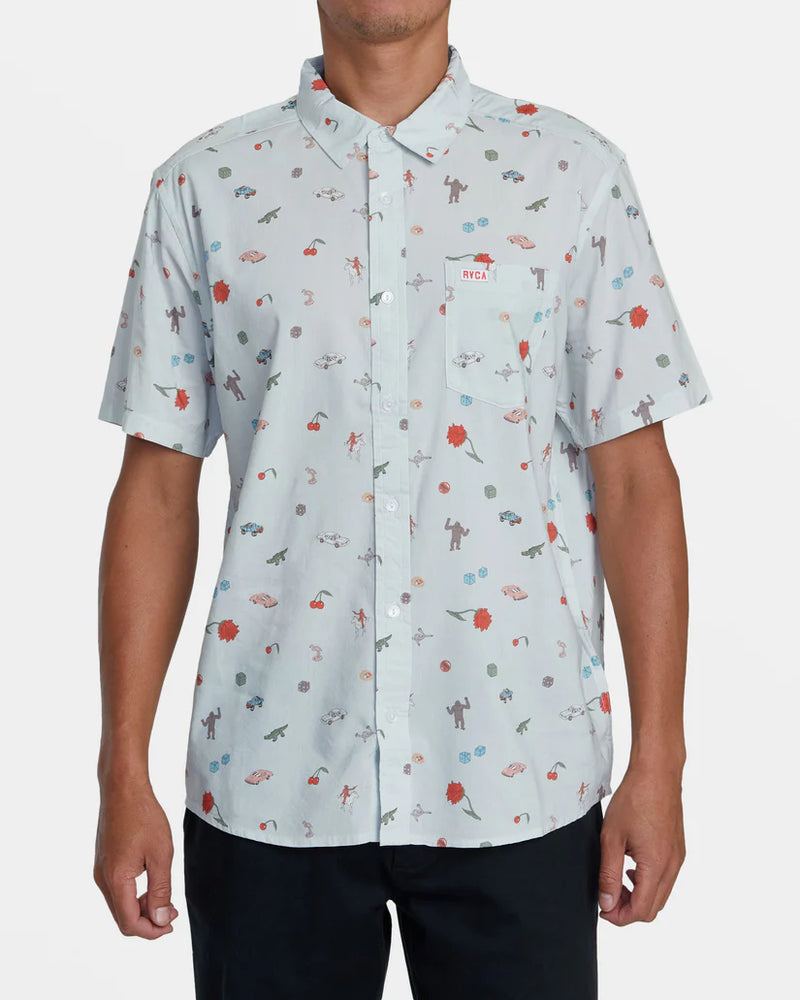 Luke P Short Sleeve Woven Shirt