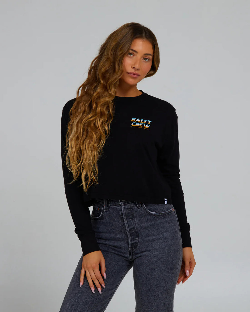 Boardwalk L/S Crop Tee