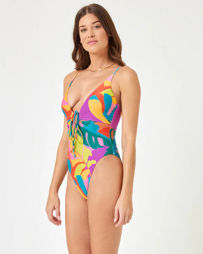 Printed Piper One Piece Swimsuit