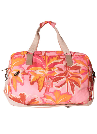 Pink Palms Sophie Weekender Bag