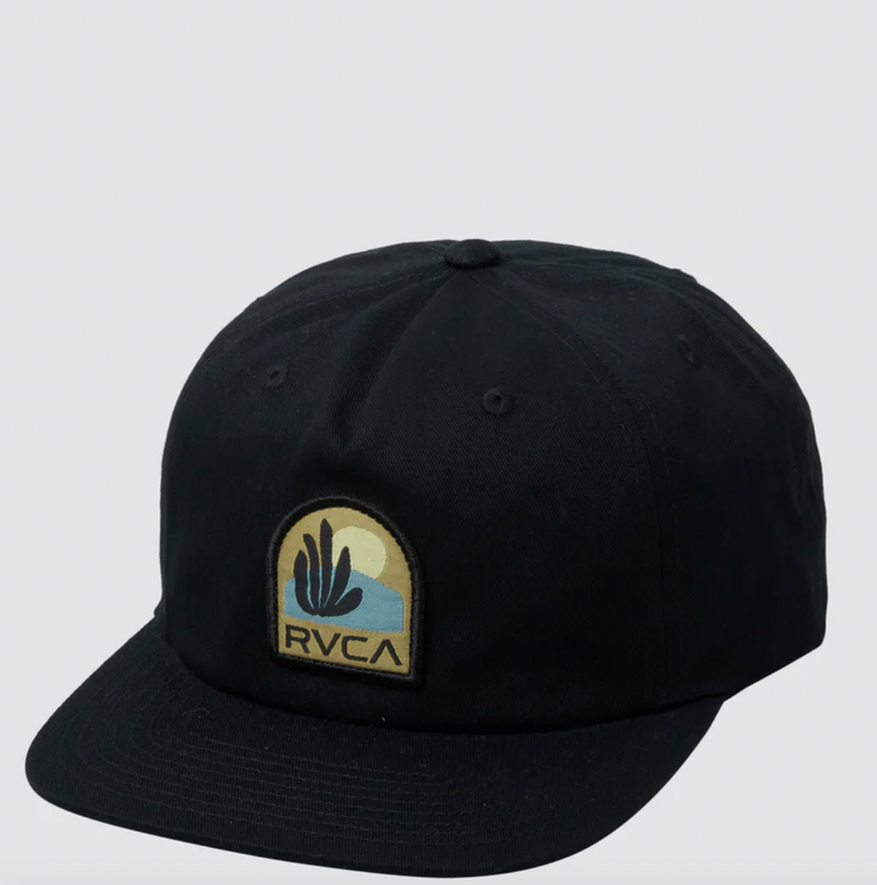 Paper Cuts Snapback-Black