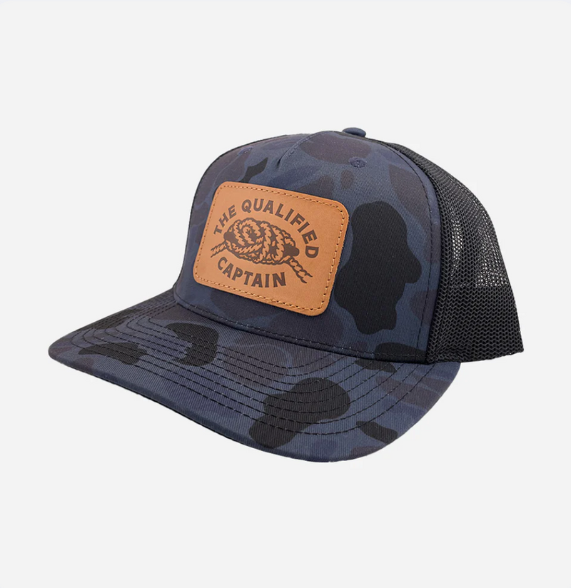Tangled Up Leather Patch Trucker Hats