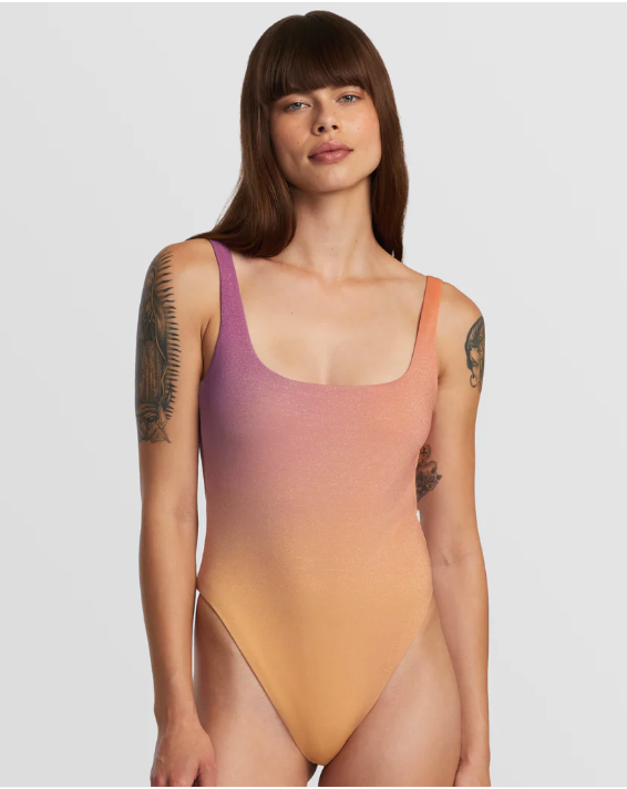 Golden Staple One-piece Swimsuit