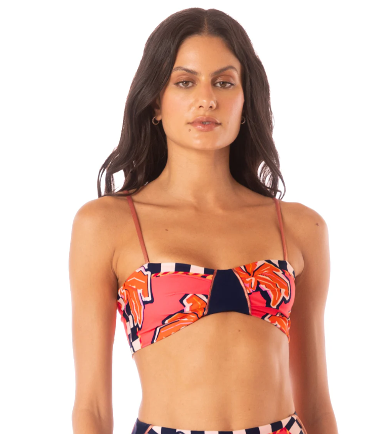 Racing Palms Jaslynn Classic Bralette Bikini Top