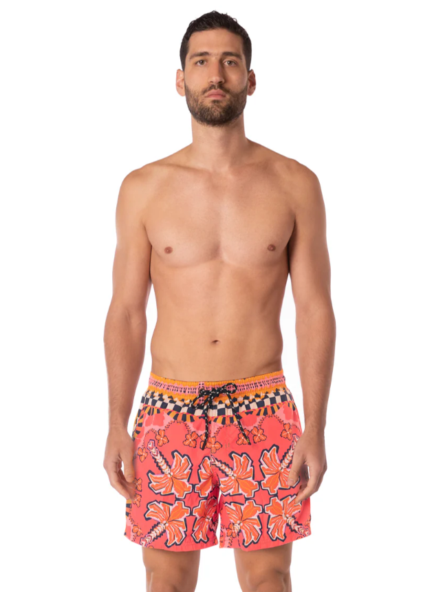 Racing Palms Sailor Sporty Shorts