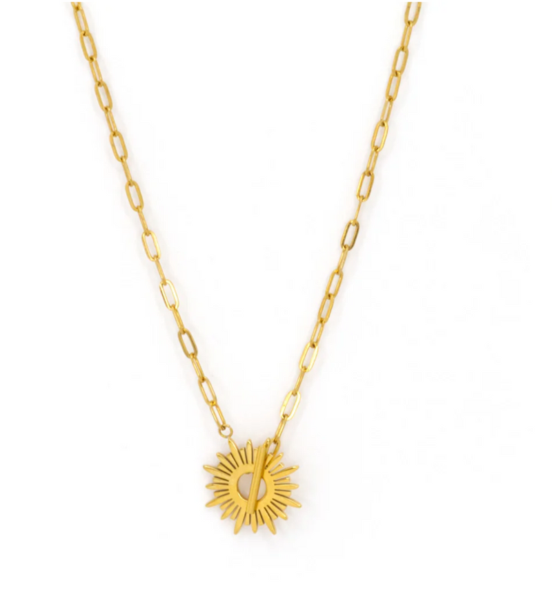 Golden Sun Necklace